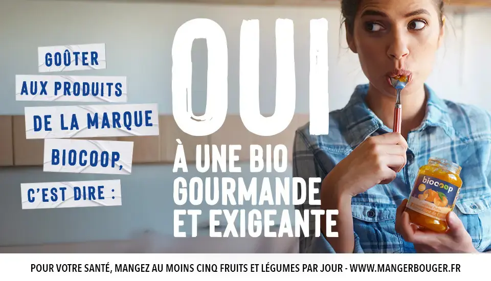 OUI à une bio gourmande et exigeante !